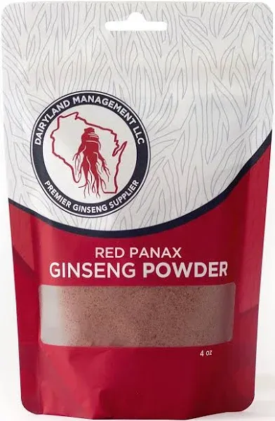 Red Panax Ginseng with Natural Ginsenosides (4 oz)- Supports Healthy Energy, ...