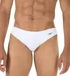 Speedo Solar 1" Brief, White / 34