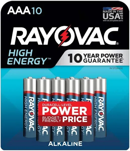 RAYOVAC Alkaline Aaa Batteries