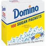 Domino Sugar Packets, 100 Count