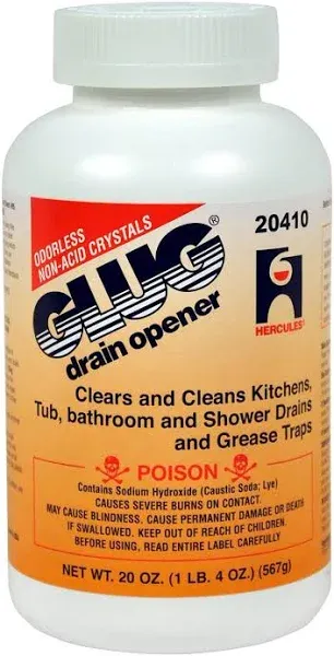 Oatey 20410 20 oz Glug Drain Opener