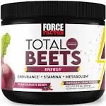 Force Factor Total Beets Energy Powder Pomegranate Berry 30 Servings