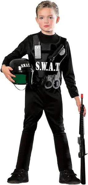 Young Heroes Child's S.W.A.T. Team Costume, Medium