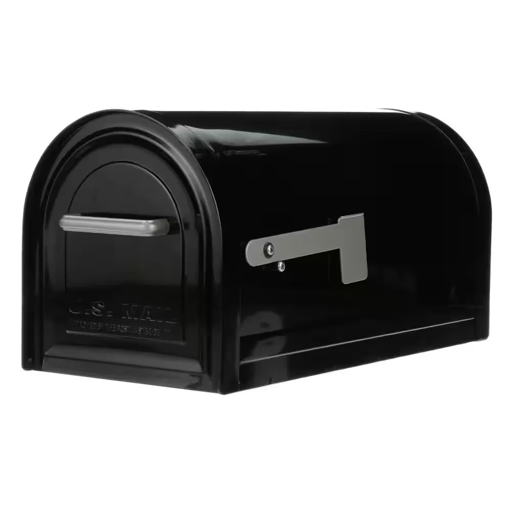 Reliant Galvanized Steel, Locking, Post Mount Mailbox, Compatibility Code C, ...