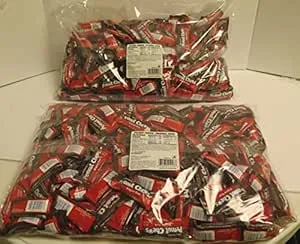 Original Dark Chocolate Goldenberg's Peanut Chews 225 Count , 4 Lbs From (Jersey Candy Company) - 2 PACK