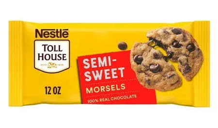 Nestle Toll House Morsels, Semi-Sweet, Mini, Chocolate - 10 oz