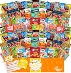 Snack Care Package and Snack Variety Pack (120 count) - Variety Assortment of Chips, Cookies, Candy, and Fruit Snacks