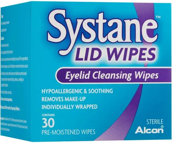 Systane Lid Eyelid Cleansing 32 Count