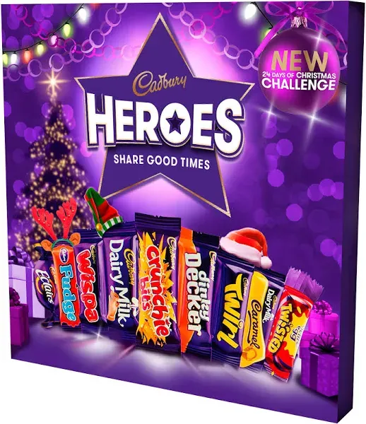 Cadbury Heroes Christmas Advent-ure Calendar