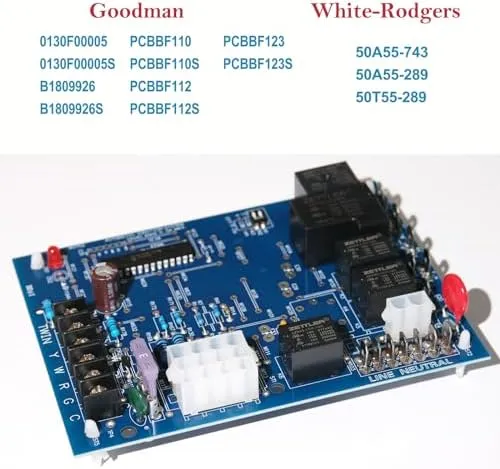 Updated Furnace Control Board 50A55-743,for Amana/Goodman Furnace Control Cir...