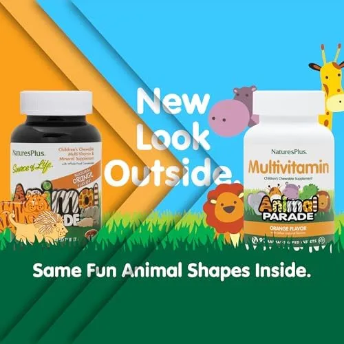 Animal Parade Children's Multivitamin Chewable Orange 90 Count