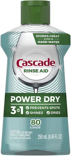 Cascade Platinum Dishwasher Rinse Aid