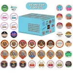 Perfect Samplers Flavored Coffee Single Serve Cups Variety Pack - 40 count