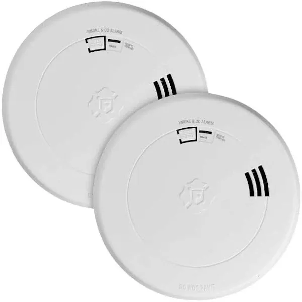 First Alert Precision Detection, 2 Pack Smoke and Carbon Monoxide Alarm 01808T