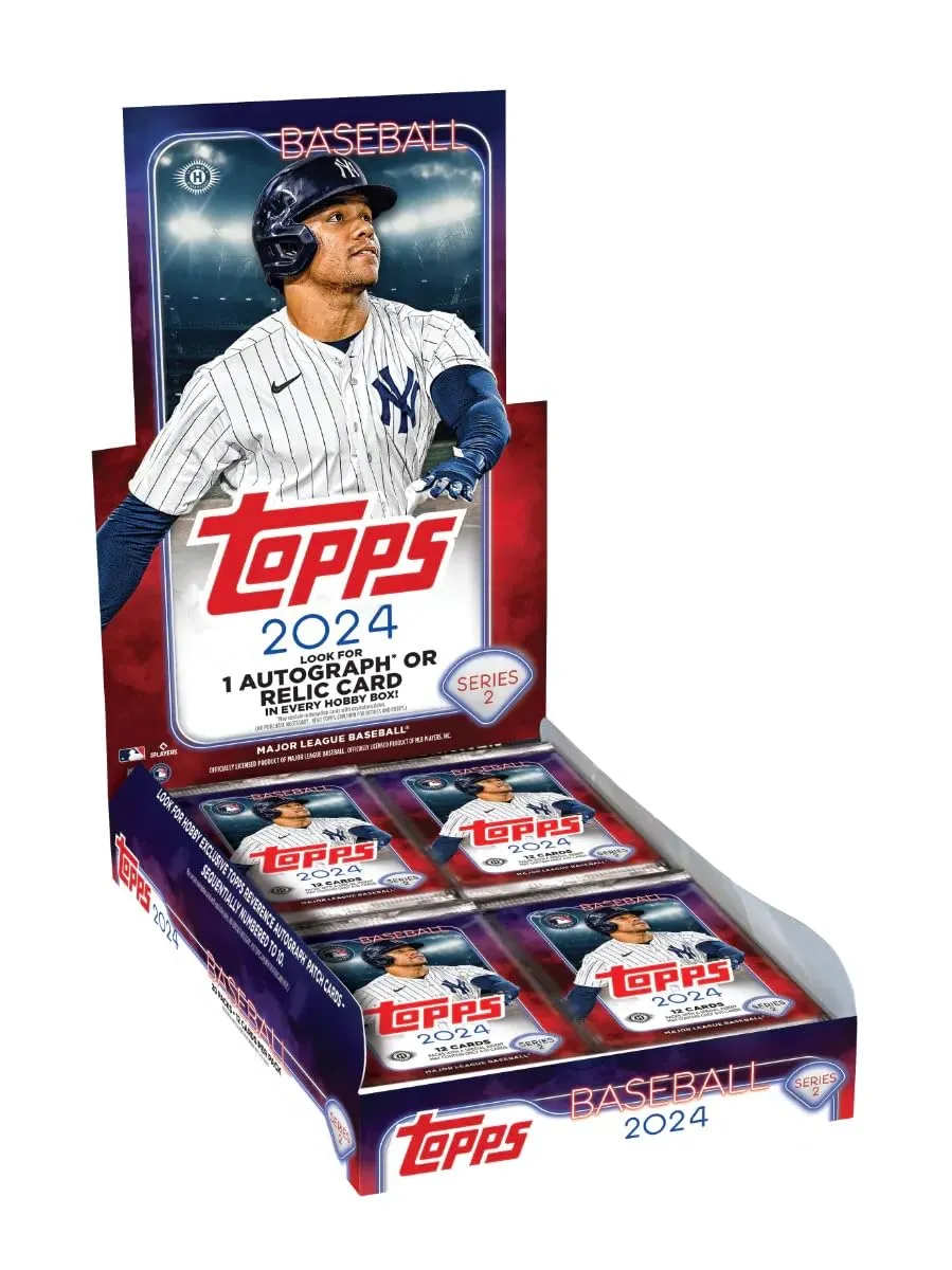 2024 Topps Series 2 Baseball Hobby Box English Factory Sealed