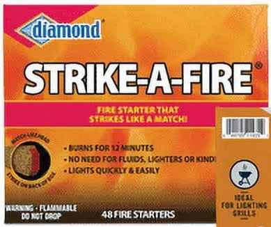 Diamond Strike-A-Fire Starters