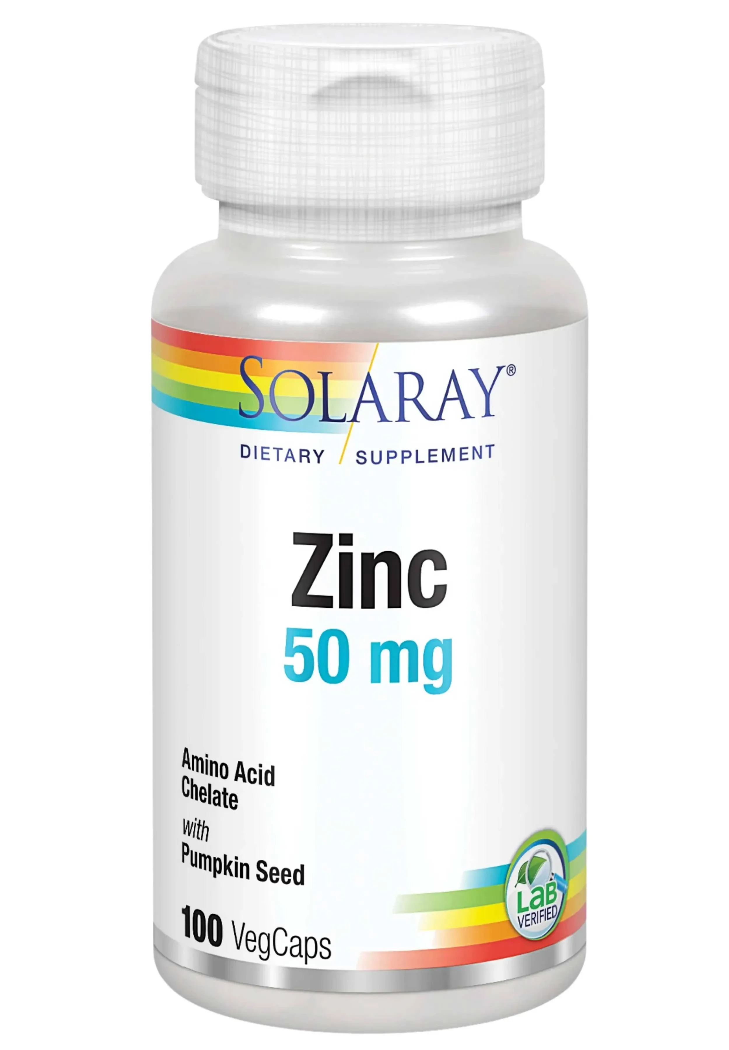 Solaray Zinc, 50 mg - 100