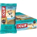 Clif Bars - Energy Bars - Cool Mint Chocolate - with Caffeine - Made with Organic Oats - Plant Based Food - Vegetarian - Kosher (2.4 Ounce Protein