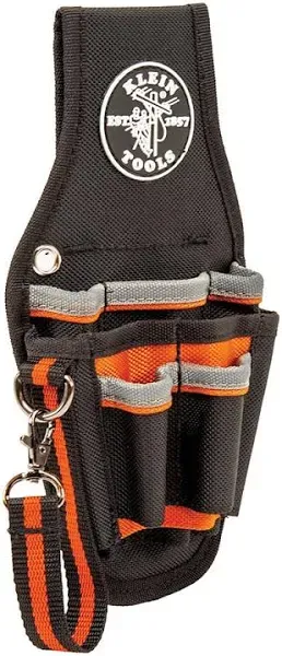 Klein Tools 5240 Tool Pouch, Tradesman Pro Maintenance Tool Pouch with 9 Pockets