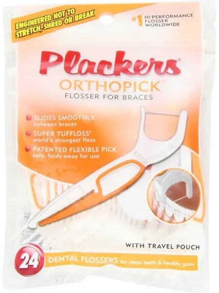 Plackers Orthopick Dental Floss