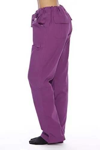 Just Love Womens Utility Solid Scrub Pants