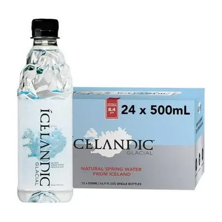 Icelandic Glacial Water Spring Natural