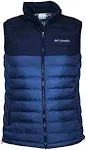 Columbia Mens White Out Omni-Heat Puffer Vest  Collegiate Navy/Blue XO0482-432