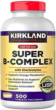 Kirkland Signature Super B-Complex with Electrolytes