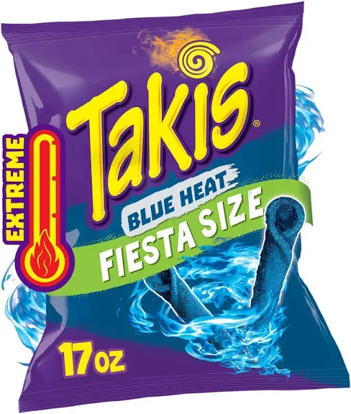 Takis Blue Heat Tortilla Chips