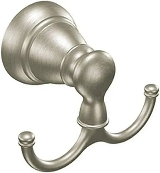 Moen, Chrome Y2603CH Banbury Double Robe Hook, Size