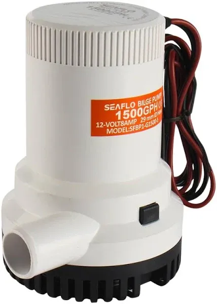 Electric Marine Bilge Pumps 1500 GPH