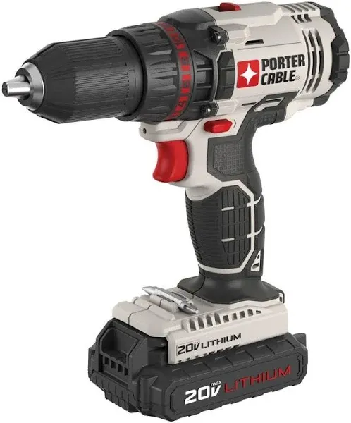 Porter Cable 20V Max Cordless Drill/Driver PCC601L