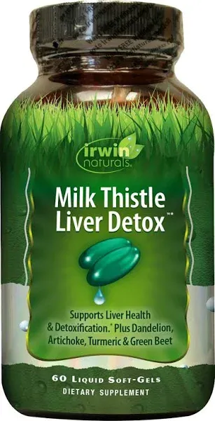 Milk Thistle Liver Detox 60 Softgels