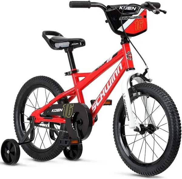 Schwinn Koen Boys Bike for Toddlers and Kids, 16-inch Wheels