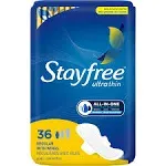 Stayfree Ultra Thin Regular Pads With Wings (10.1 oz)