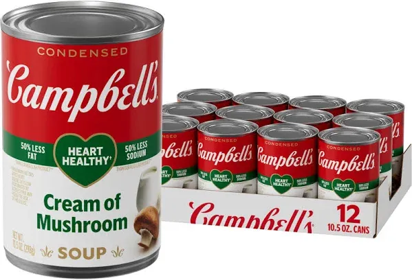 Campbell's Condensed Heart Healthy Cream of Mushroom Soup