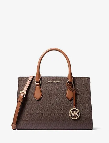 Michael Kors Women's Sheila Medium Logo Satchel