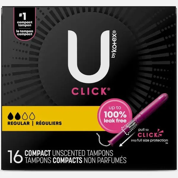 U by Kotex Security Tampons