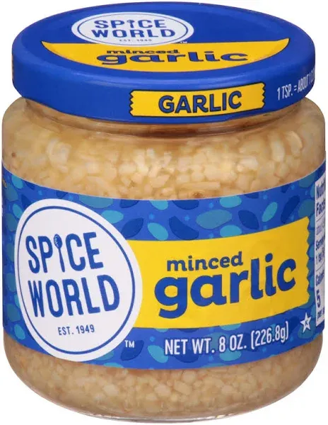 Spice World Minced Garlic