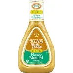 Ken's Steak House Dressing, Lite, Honey Mustard - 16 fl oz