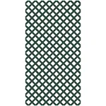 Veranda 73004020 4 ft. x 8 ft. Woodland Green Garden Vinyl Lattice