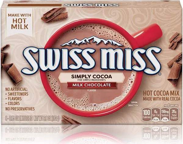 Milk Chocolate Swiss Miss Hot Cocoa Mix