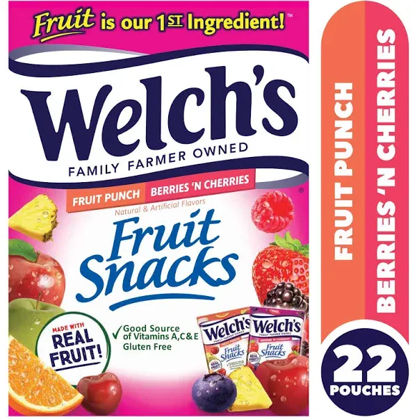 Welch's Berries N Cherries Fruit Snacks