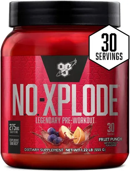 BSN N.O.XPLODE Pre-Workout NO Xplode 1.22lb 30 Servings (Choose Flavor) NO XPLOD