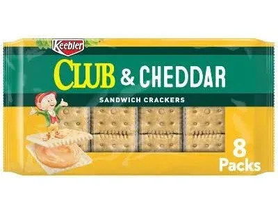 Keebler Club Cheddar Sandwich Crackers