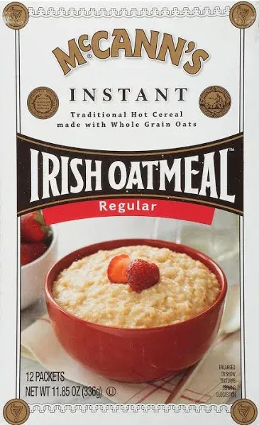 Mccanns Irish Oatmeal, Maple & Brown Sugar, Instant - 10 packets, 15.17 oz