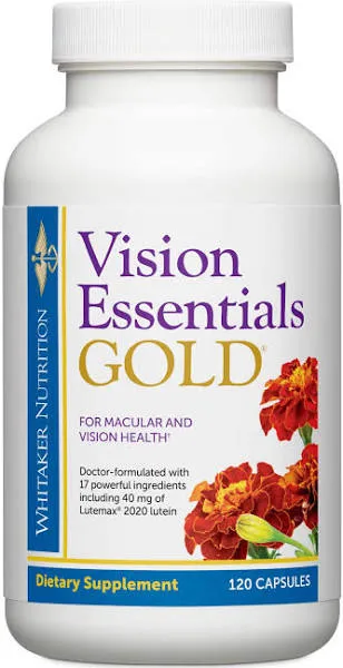 Dr. Whitaker's Vision Essentials Gold Eye Health Supplement