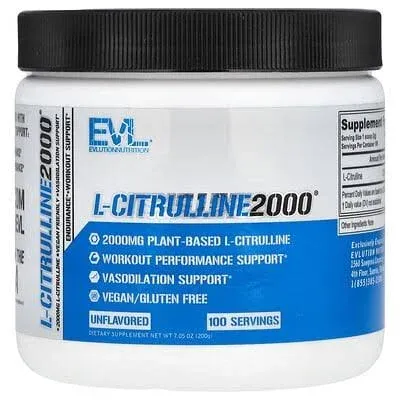 EVLution Nutrition L-CITRULLINE2000