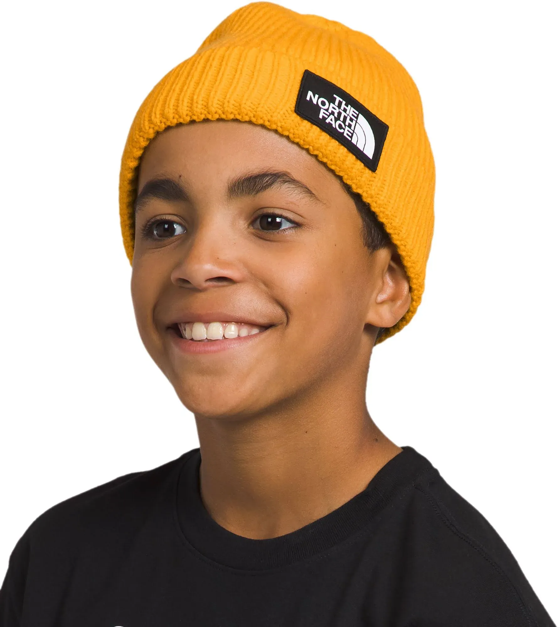 The North Face TNF Box Logo Cuffed Beanie - Youth