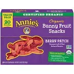 Annie's Organic, Gluten Free Bunny Fruit Snacks Berry Patch